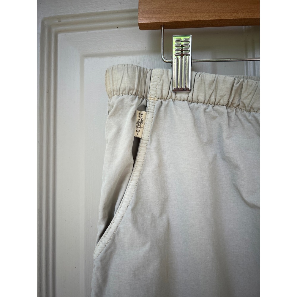 Gramicci Climbing Pants Women LG Tan Beige Nylon Gorpcore Hiking Vintage Camp - Picture 2 of 9